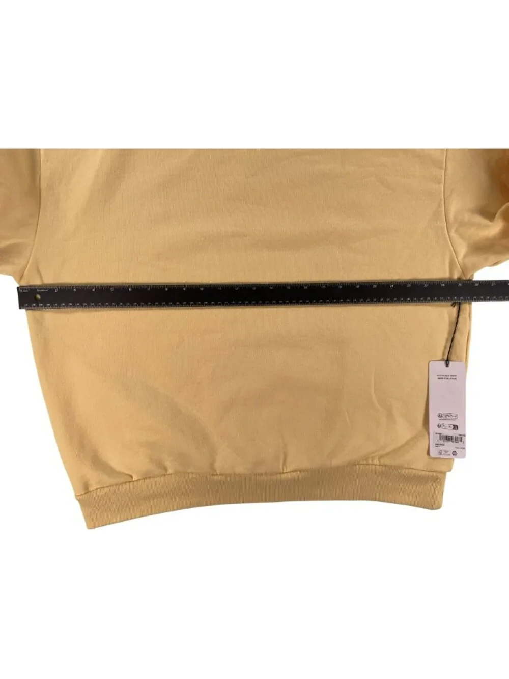 Alo Yoga Accolade Crew Neck Pullover Sweatshirt Warm Butter Women's Sz Large NEW